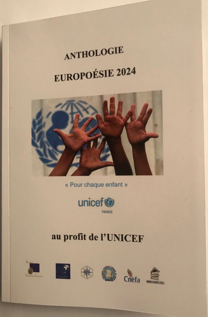 Florence BOULET - Ode to life for my little girl_ selected and published in the Europoesie 2024 Anthology in aid of UNICEF