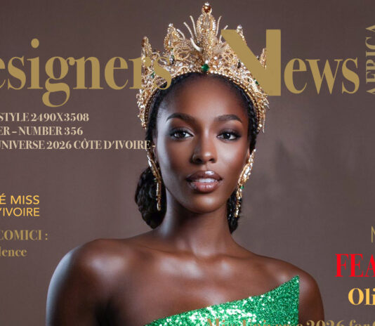 AFRICA FASHION STYLE 2490X3508 DN-AFRICA – COVER – NUMBER 356 JULY 7 2025 MISS UNIVERSE 2026 CÔTE D'IVOIRE - MISS OLIVIA YACE