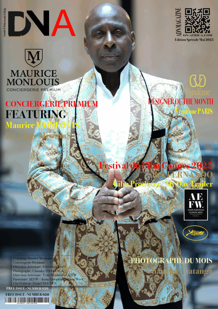 AFRICA FASHION STYLE 2490X3508 DN-AFRICA – COVER – NUMBER 020 – MAY 26 2025 - Maurice MONTLOUIS - Cannes Festival 78EME Edition Premium Conciergerie - DN-AfrIca Media Partner 
