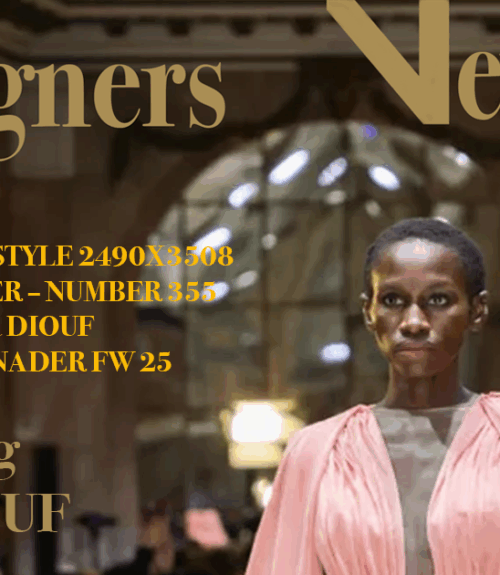 AFRICA FASHION STYLE 2490X3508 DN-AFRICA – COVER – NUMBER 355 JULY 8 2025 – Feuza DIOUF  present Robert ABI NADER FW 25 Couture Collection