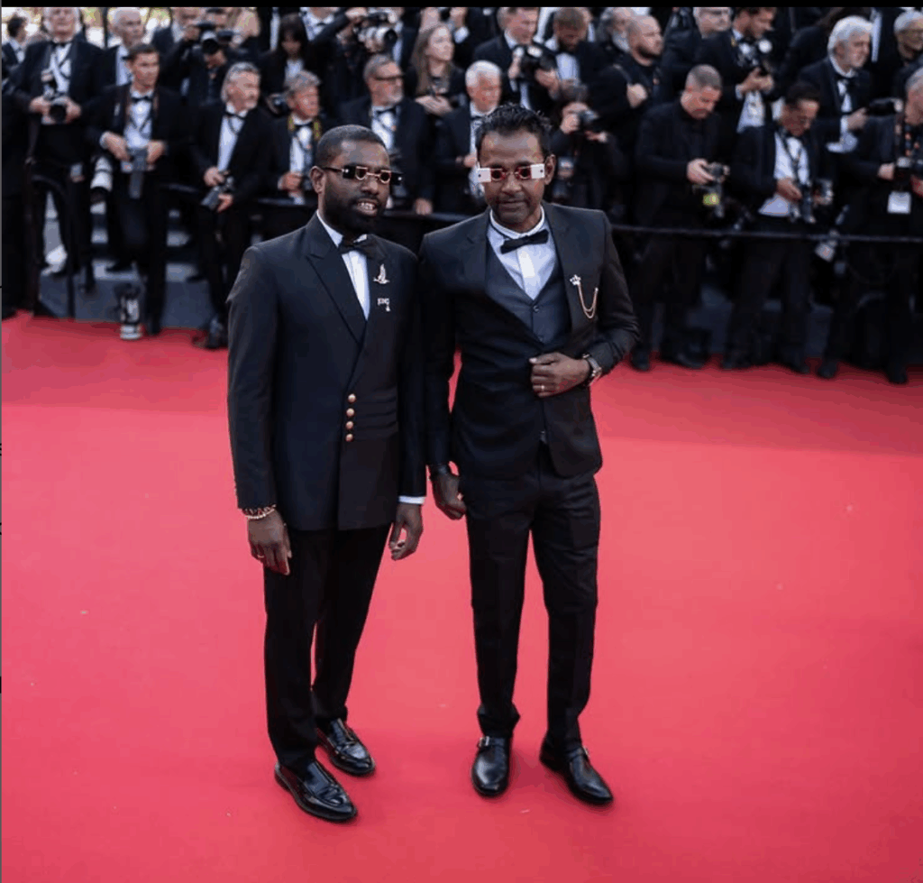 CANNES FESTIVAL 78 EDITION - RED CARPEt - TAPIS ROUGE - REX FERNANDO - LAKSHAN ABENAYAKE
