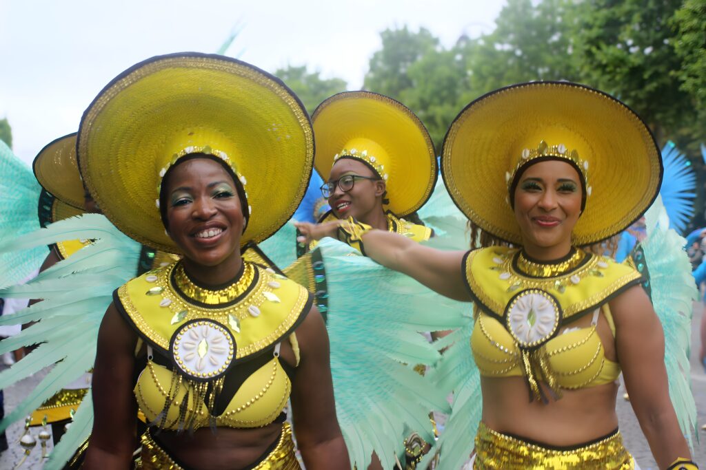 Carnaval Tropical. Organized by the City of Paris, Mayor of Paris in 2025, it is Anne Hidalgo - Picture by Roland SERESMES All Right Reserved