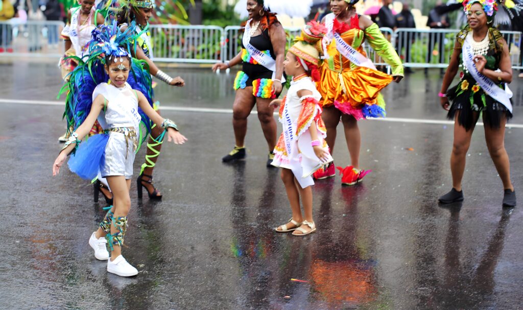 Carnaval Tropical. Organized by the City of Paris, Mayor of Paris in 2025, it is Anne Hidalgo - Picture by Roland SERESMES All Right Reserved