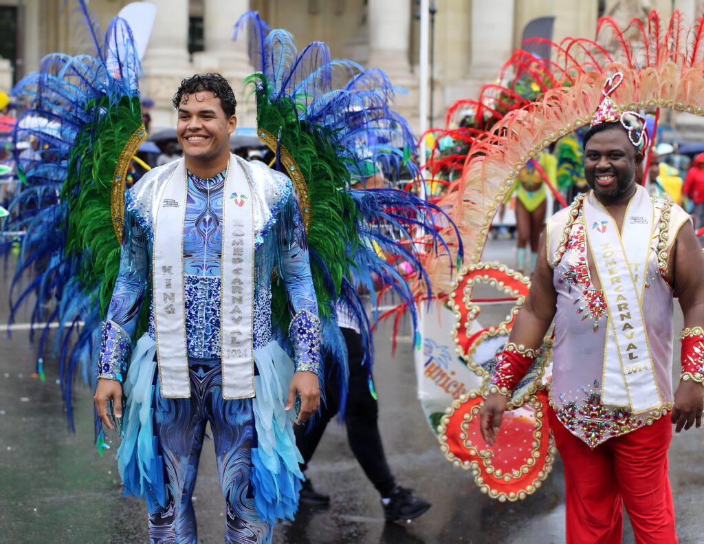 Carnaval Tropical. Organized by the City of Paris, Mayor of Paris in 2025, it is Anne Hidalgo - Picture by Roland SERESMES All Right Reserved