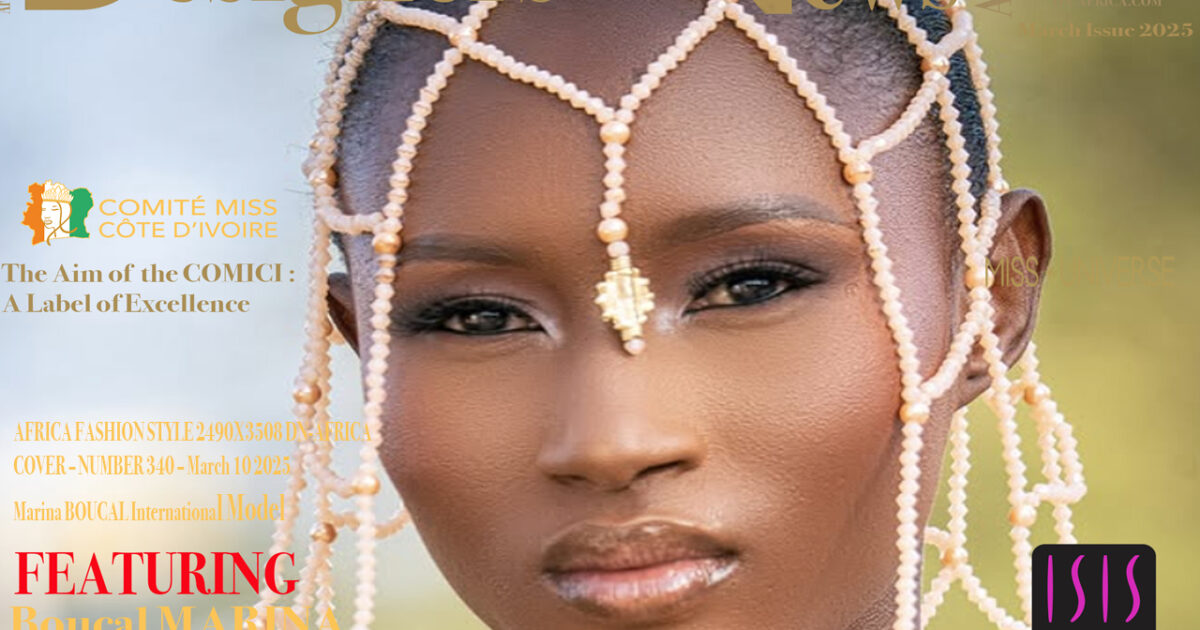 VOGUE COVER AFRICA FASHION STYLE 2490X3508 DN-AFRICA – COVER – NUMBER 340 – March 10 2025 Marina BOUCAL International Model