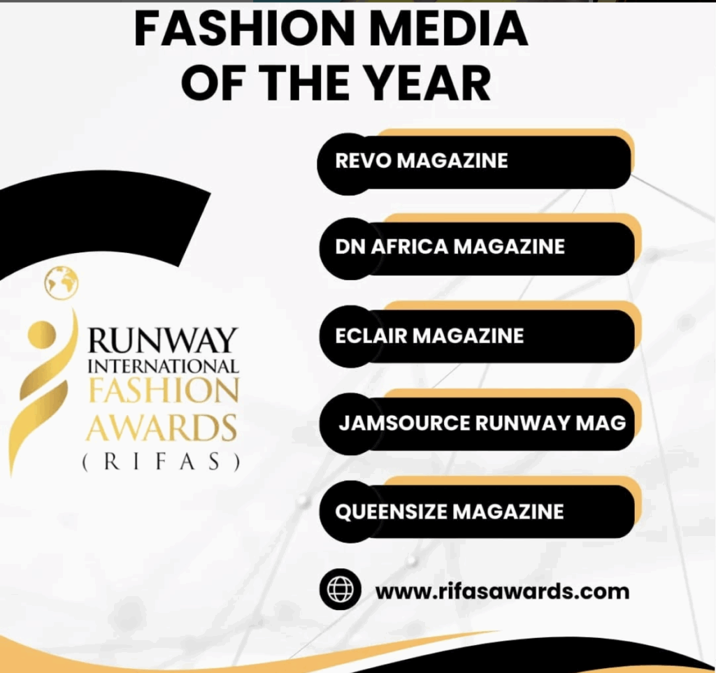 RIFAS (RUNWAY INTERNATIONAL FASHION AWARDS) - Fashion Media Magazine