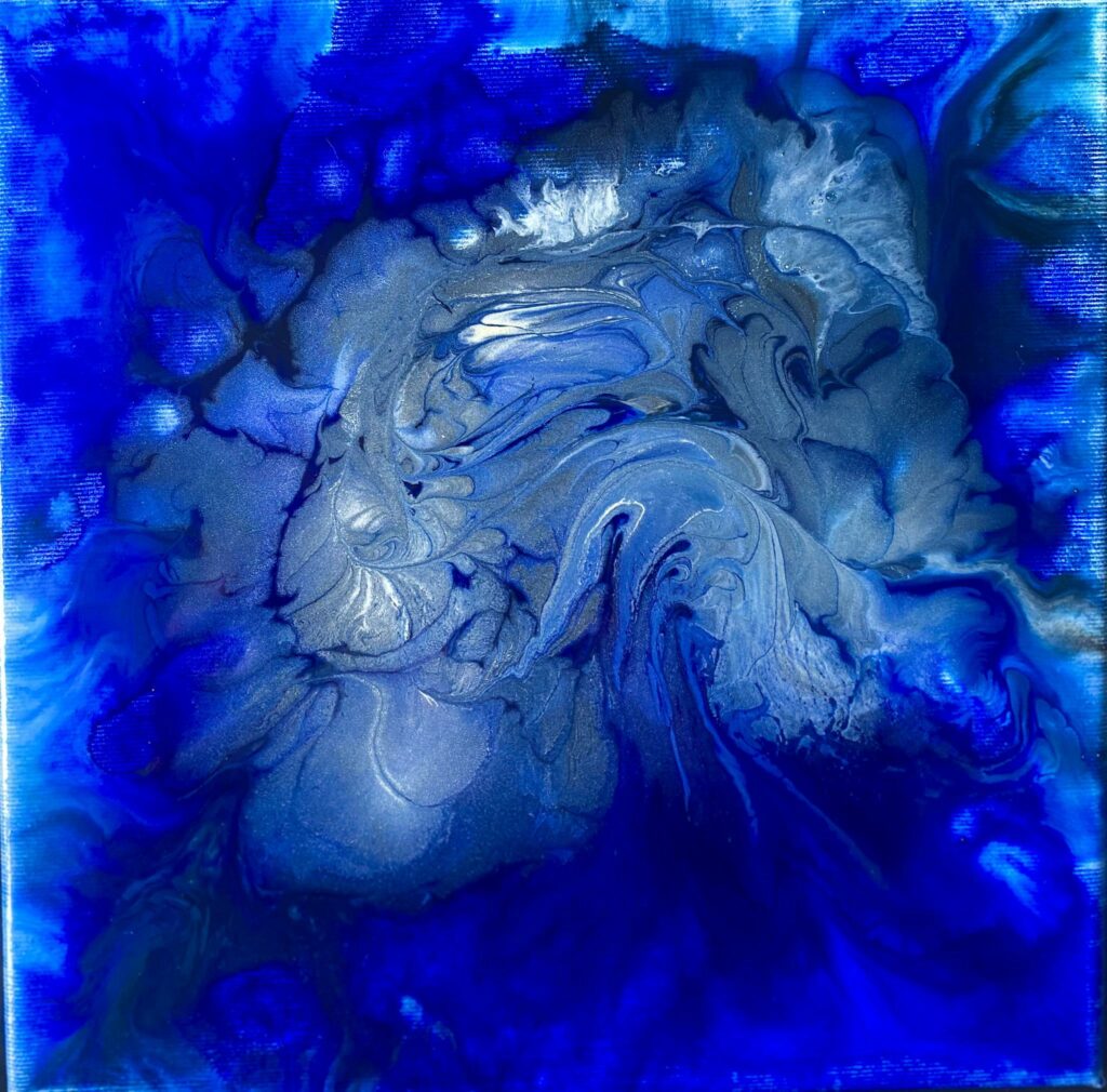 Fady FERHI - The Wave mixed on canvas