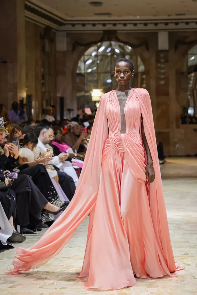 Feuza Diouf graces Robert Abi Nader’s Autumn-Winter 25 - ROBERT ABI NADER PFW FW25 