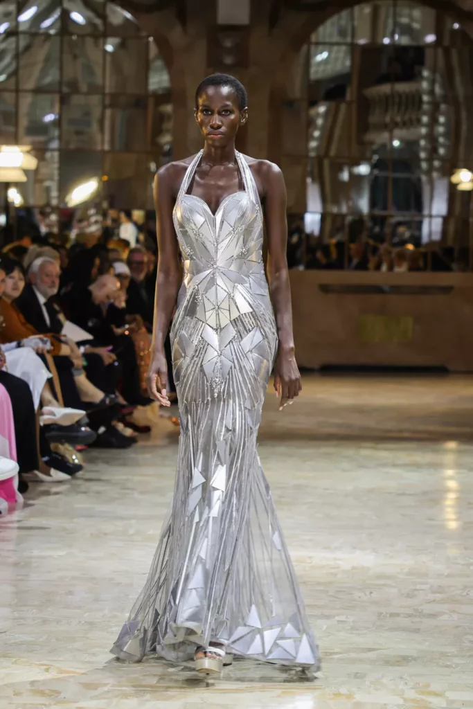 Feuza Diouf graces Robert Abi Nader’s Autumn-Winter 25 - ROBERT ABI NADER PFW FW25 