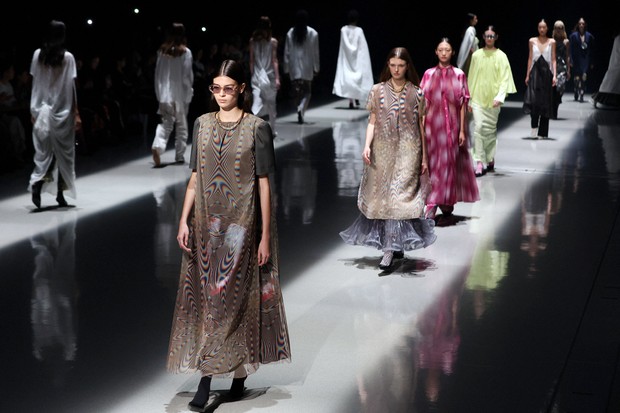 JAPAN CLOTHING - FASHION WEEK TOKYO - THE MAINICHI