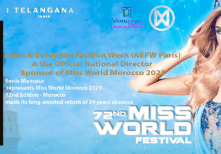 MISS WORLD 2023 - TELENGANA MAY 2023 - MISS WORLD MOROCCO