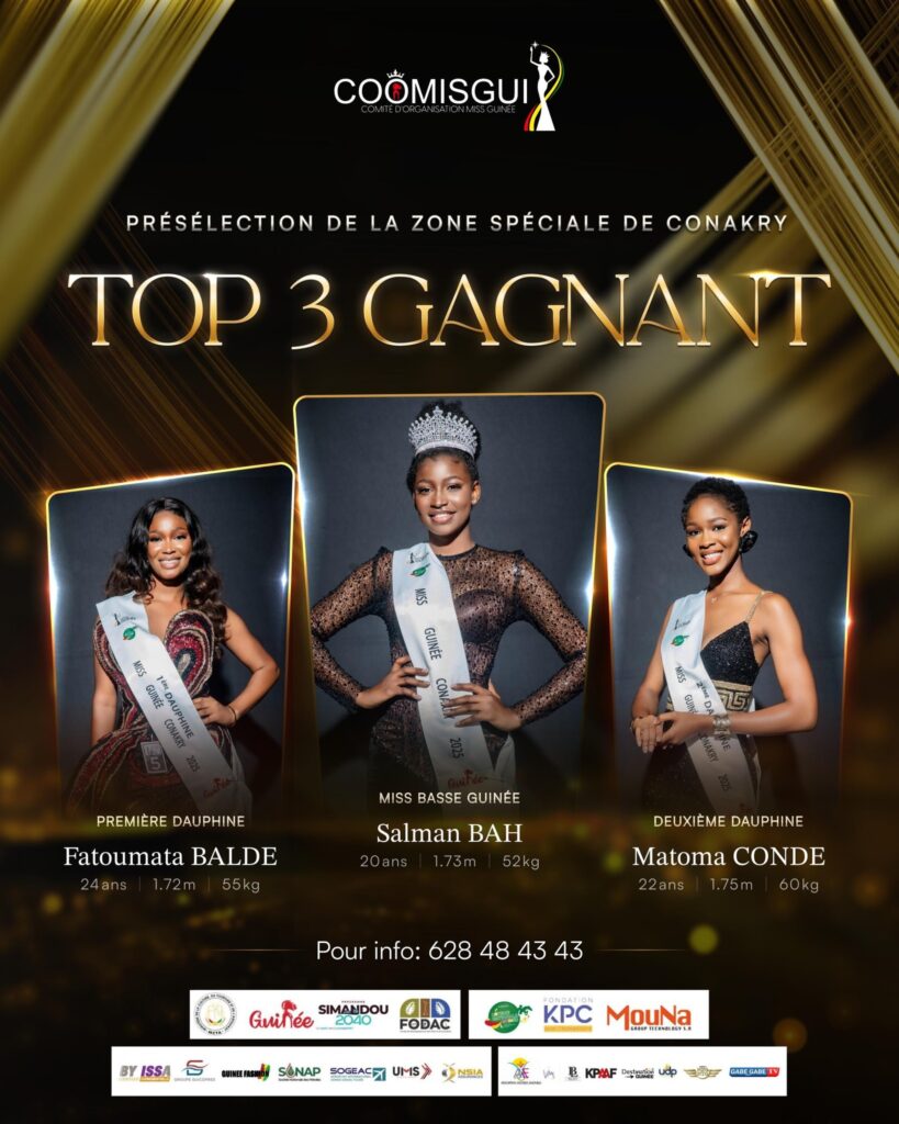 Miss Guinee 2026 preselection for the Conakry Special Zone