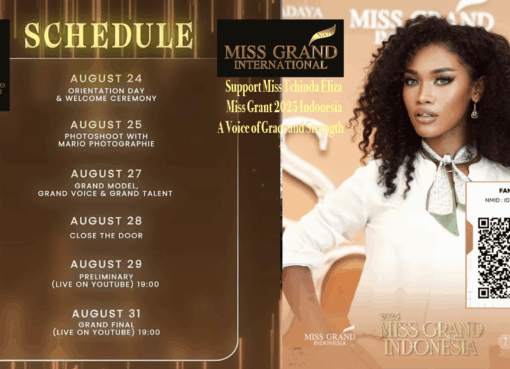 Support Miss Tchinda Eliza — Miss Grant 2025 Indonesia A Voice of Grace and Strength