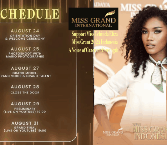Support Miss Tchinda Eliza — Miss Grant 2025 Indonesia A Voice of Grace and Strength