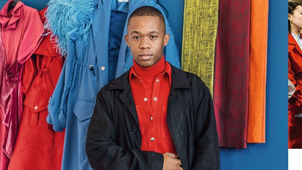 Thebe Magugu had received the award of LVMH PRIZE