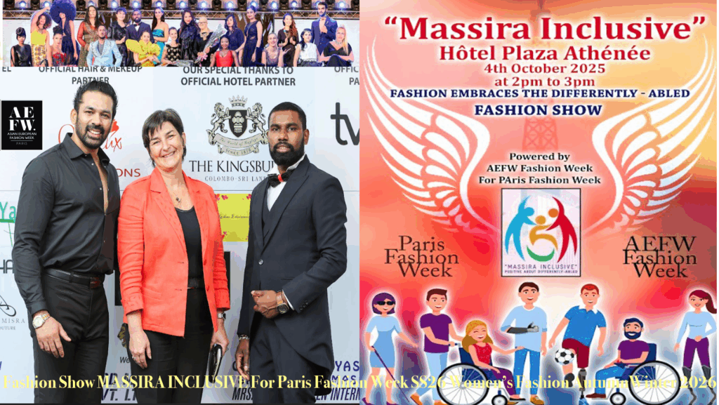 Fashion Show MASSIRA INCLUSIVE For Paris Fashion Week SS26 Women’s Fashion AutumnWinter 2026