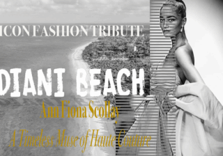 Icon Fashion Tribute - Ann Fiona Scollay- A Timeless Muse of Haute Couture