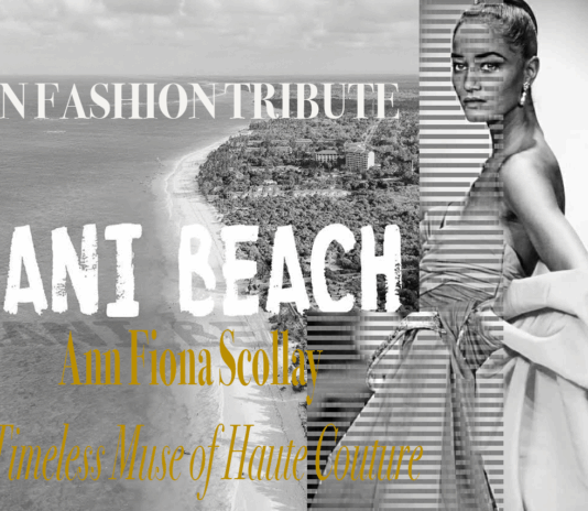 Icon Fashion Tribute - Ann Fiona Scollay- A Timeless Muse of Haute Couture
