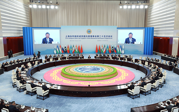 Shanghai Cooperation Organization Holds 25th Summit in Tianjin 