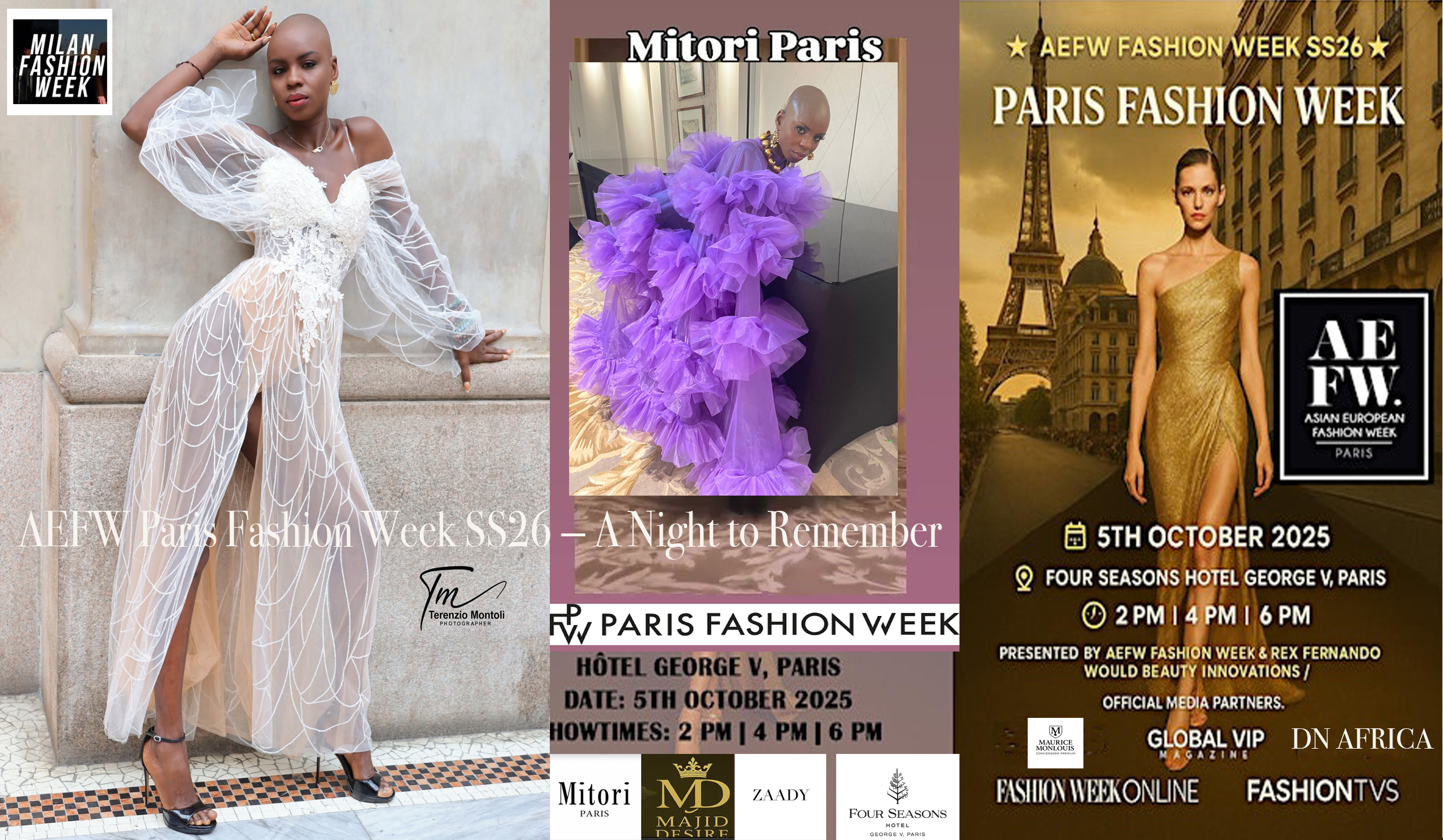 AEFW Paris Fashion Week SS26 — A Night to Remember