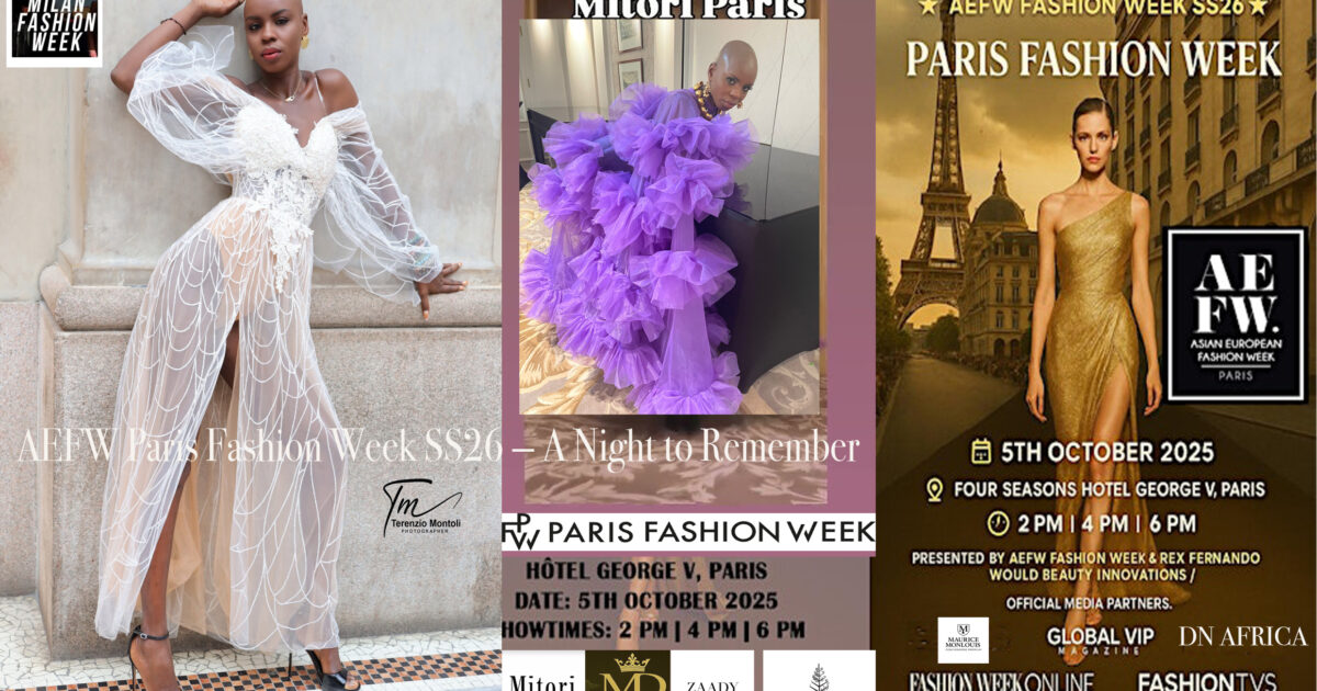 AEFW Paris Fashion Week SS26 — A Night to Remember