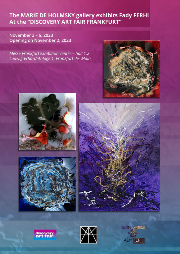 Discovery Art Fair – Frankfurt - Fady Ferhi - Galerie Homsky 2023