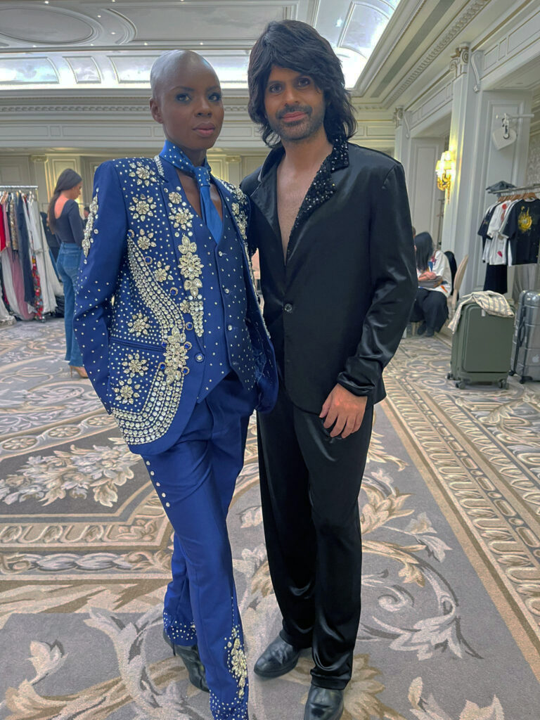 Divine TAMA Walks for Majid Lodi — Representing MAGID DESIRE at AEFW Paris Fashion Week SS26