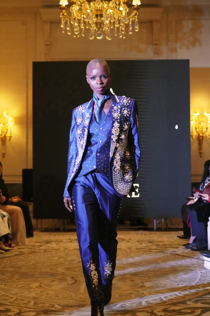 Divine TAMA Walks for Majid Lodi — Representing MAGID DESIRE at AEFW Paris Fashion Week SS26 