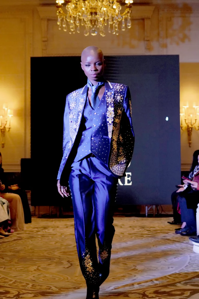 Divine TAMA Walks for Majid Lodi — Representing MAGID DESIRE at AEFW Paris Fashion Week SS26