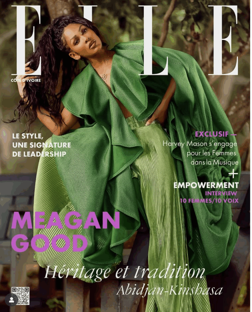ELLE Côte d’Ivoire Magazine Cover - celebrates a dynamic Africa