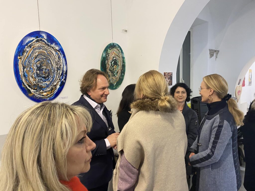 Exhibition at the Biennale Internazionale Dell'Etruria ( B. I. E. ) at the La Pigna Gallery, Rome RM, Italy