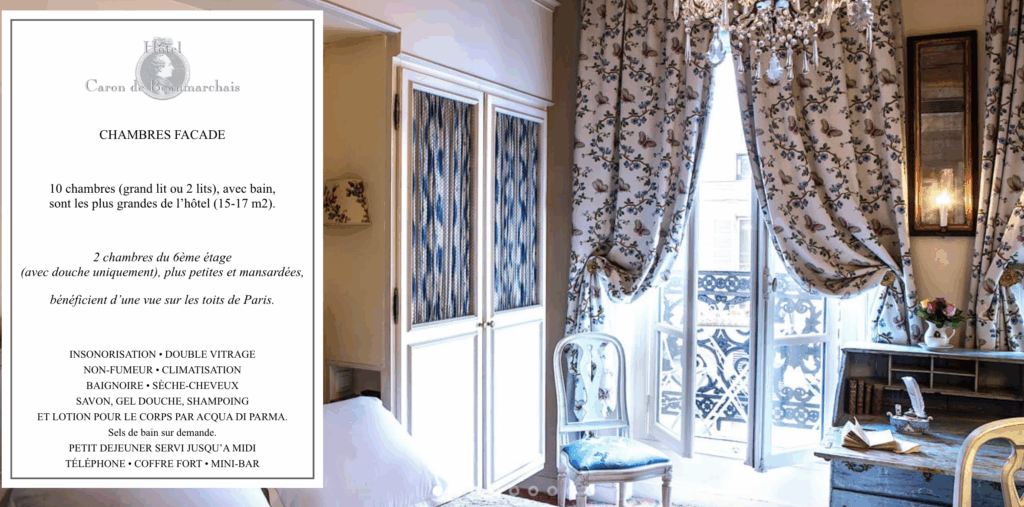 Hôtel Caron de Beaumarchais – A Parisian Dream in the Marais - Americans-in-Paris- American Visitors