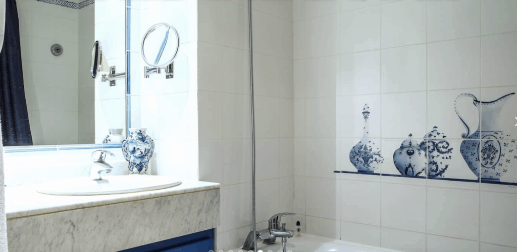 Hôtel Caron de Beaumarchais – A Parisian Dream in the Marais - Americans-in-Paris- American Visitors Bath Room