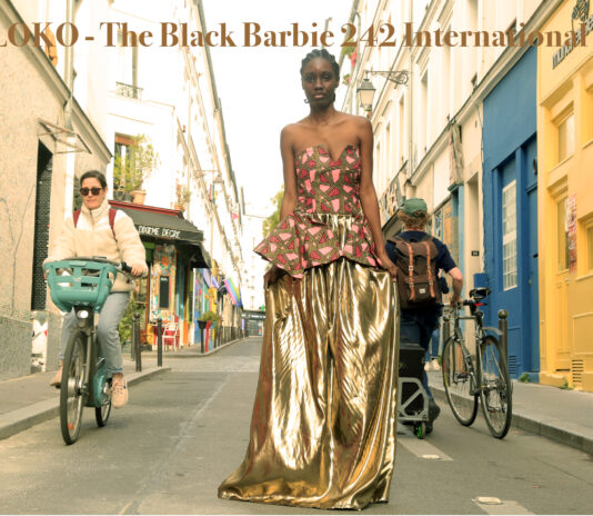 Sara LOKO - the Black Barbie 242 International Model