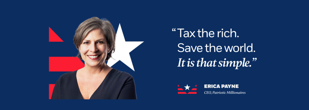 Tax the Rich - Save the World - Erica PAYNE