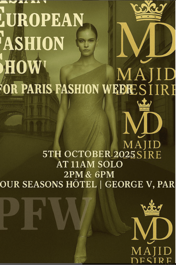 majid desire AEFW FASHION SHOW