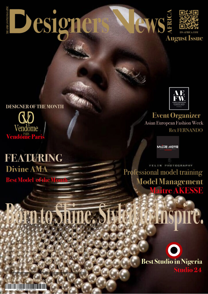AFRICA FASHION STYLE 2490X3508 DN-AFRICA – COVER – Number 363 – August 4 2025 – Divine TAMA International Mode
