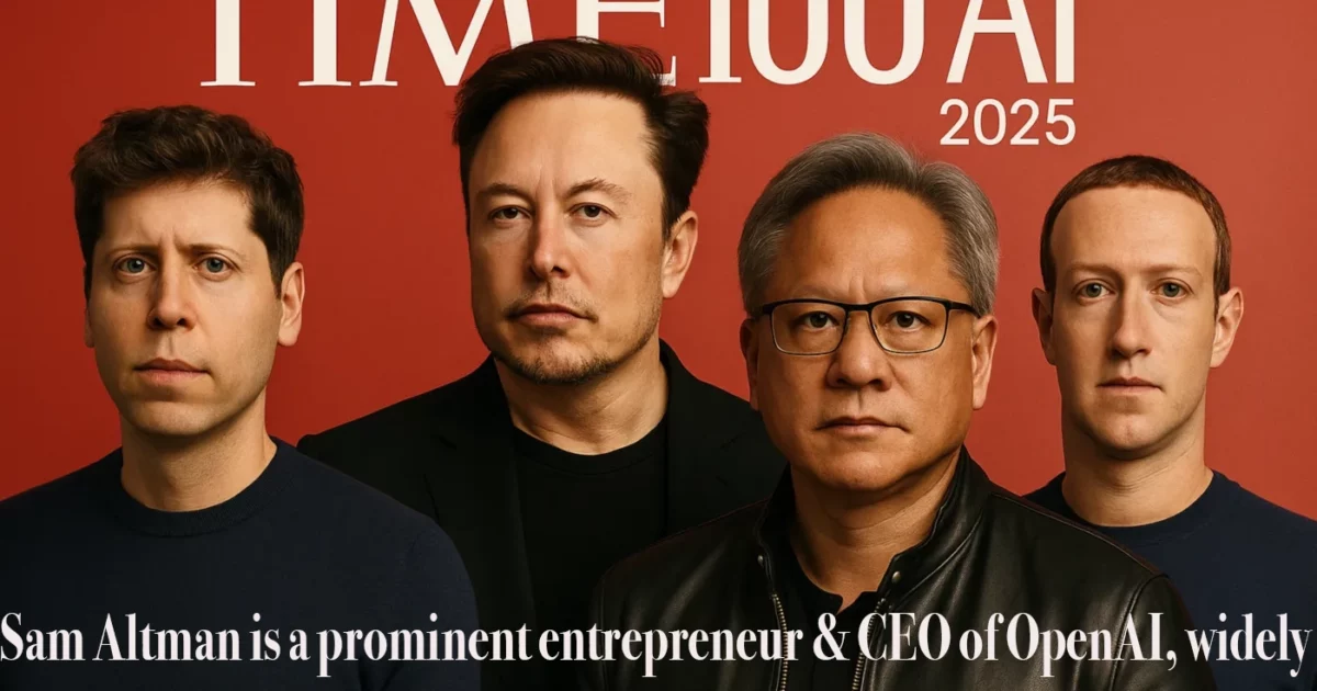 Sam Altman is a prominent entrepreneur & CEO of OpenAI, widely recognized as a driving force behind the global AI revolution - 100 Most Influential People in AI (2025)