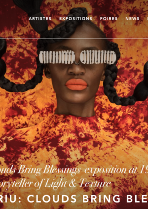 Thandiwe Muriu — Clouds Bring Blessings  exposition at 193 Gallery Not just an Artist - a Storyteller of Light & Texture