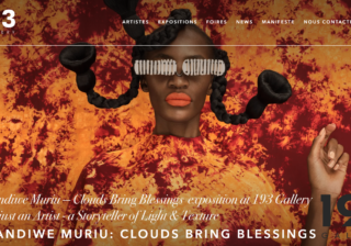 Thandiwe Muriu — Clouds Bring Blessings  exposition at 193 Gallery Not just an Artist - a Storyteller of Light & Texture