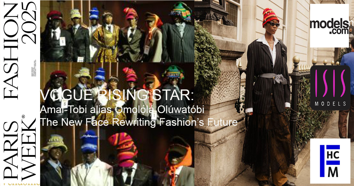 VOGUE RISING STAR- Amal-Tobi alias Ọmọlọ́lá Olúwatóbi The New Face Rewriting Fashion’s Future